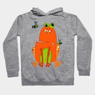 Lazy frog Hoodie